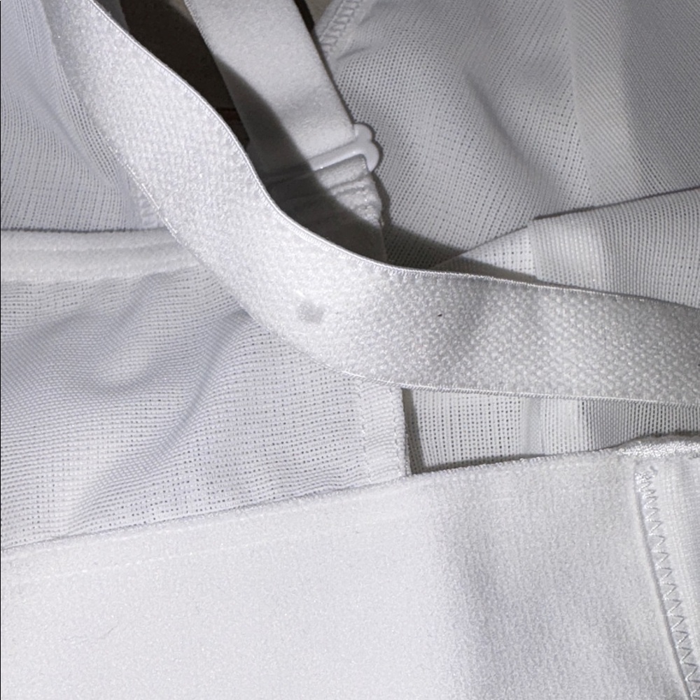 Women's V-Neck Mesh White Bralette Size 4X NWT! - Picture 15 of 15
